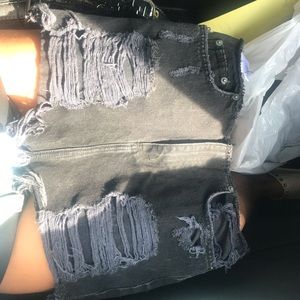 LF denim skirt!!